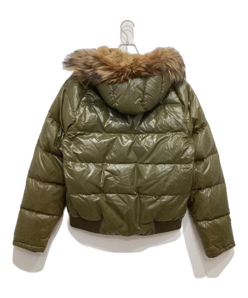 MONCLER（モンクレール）MONCLER (モンクレール) ダウンジャケット カーキ サイズ:3の古着・服飾アイテム