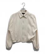 theoryセオリー）の古着「ADMIRAL STRIPE DOLMAN JKT」｜ホワイト