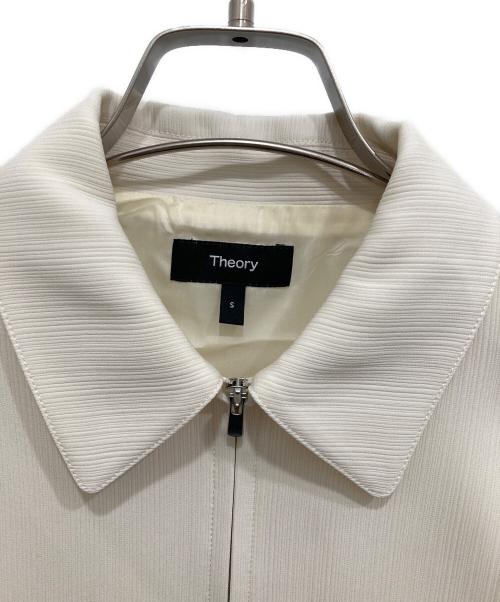 theory（セオリー）theory (セオリー) ADMIRAL STRIPE DOLMAN JKT ホワイト サイズ:Sの古着・服飾アイテム