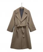 CITYシティ）の古着「SUPER140S WOOL オーバーローブコート」｜ベージュ