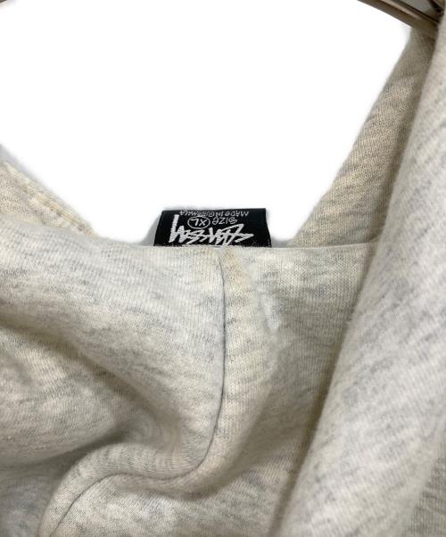 stussy（ステューシー）stussy (ステューシー) 8ボール ジップパーカー グレー サイズ:XLの古着・服飾アイテム