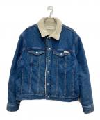 Calvin Klein Jeansカルバンクラインジーンズ）の古着「REGULAR SHERPA DENIM JACKET」｜インディゴ