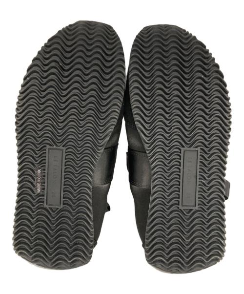Le Talon（ル タロン）Le Talon (ル タロン) 2WAYリボンスニーカー ブラック サイズ:24の古着・服飾アイテム