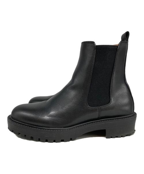 FRAGONARD（フラゴナール）FRAGONARD (フラゴナール) サイドゴアブーツ ブラック サイズ:24の古着・服飾アイテム