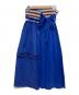 MARNI（マルニ）の古着「巻きスカート」｜ブルー