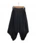 HYKE（ハイク）の古着「変形プリーツスカート」｜ブラック