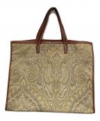 AVACATIONアヴァケーション）の古着「ペイズリートートバッグ」｜ブラウン