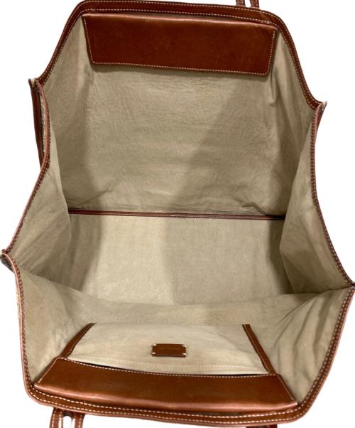 AVACATION（アヴァケーション）AVACATION (アヴァケーション) ペイズリートートバッグ ブラウンの古着・服飾アイテム