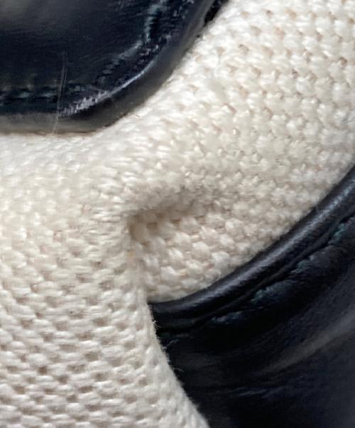 BALENCIAGA（バレンシアガ）BALENCIAGA (バレンシアガ) ネイビーカバスSキャンバストートバッグ ベージュの古着・服飾アイテム