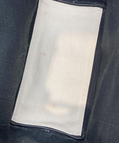 BALENCIAGA（バレンシアガ）BALENCIAGA (バレンシアガ) ネイビーカバスSキャンバストートバッグ ベージュの古着・服飾アイテム