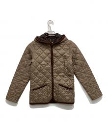 LAVENHAM（ラベンハム）の古着「キルティングジャケット」｜ベージュ×ブラウン