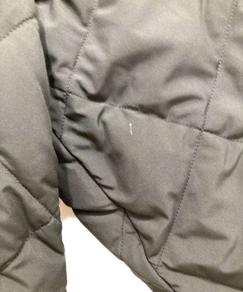 TAION（タイオン）TAION (タイオン) NOLLEY'S (ノーリーズ) ノーカラーダイヤキルトダウンコート ブラック サイズ:Fの古着・服飾アイテム