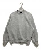 DAIWAダイワ）の古着「TECH SWEAT CREW FREEDOM SLEEVE」｜グレー