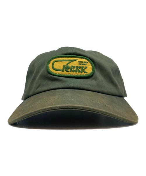 Creek Angler's Device（クリークアングラーズデヴァイス）creek angler's device (クリークアングラーズデヴァイス) logo cap グリーンの古着・服飾アイテム
