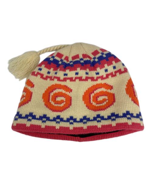 OSTRYA（オストリア）ostrya (オストリア) ニット帽 ベージュの古着・服飾アイテム