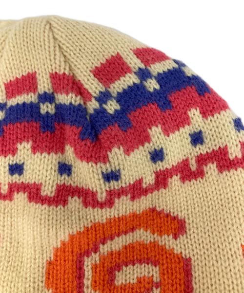 OSTRYA（オストリア）ostrya (オストリア) ニット帽 ベージュの古着・服飾アイテム
