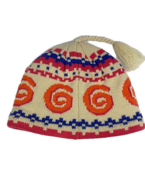 OSTRYA（オストリア）ostrya (オストリア) ニット帽 ベージュの古着・服飾アイテム