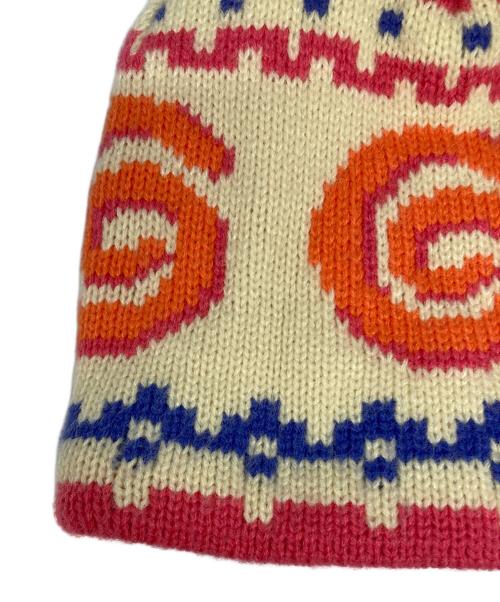 OSTRYA（オストリア）ostrya (オストリア) ニット帽 ベージュの古着・服飾アイテム