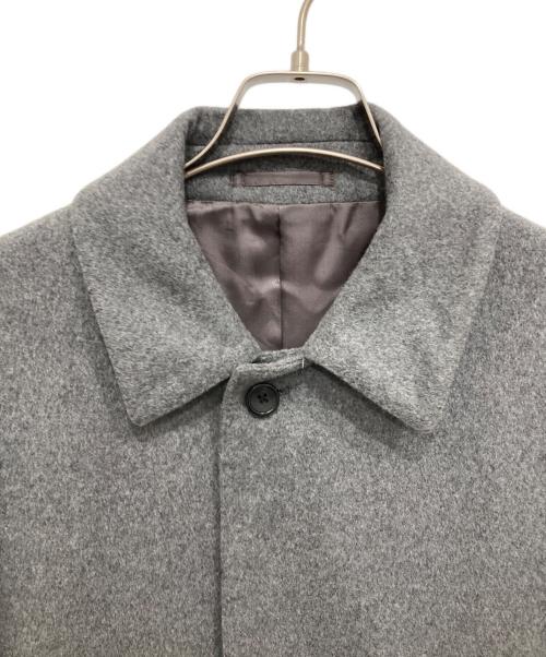 J.PRESS（ジェイプレス）J.PRESS (ジェイプレス) カシミヤブレンドウールステンカラーコート グレー サイズ:Mの古着・服飾アイテム