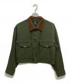 BIGIビギ）の古着「ハンティングジャケット」｜グリーン