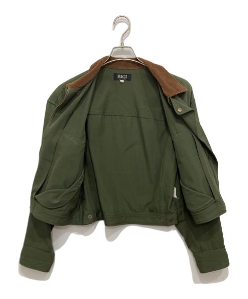 BIGI（ビギ）BIGI (ビギ) ハンティングジャケット グリーン サイズ:Lの古着・服飾アイテム