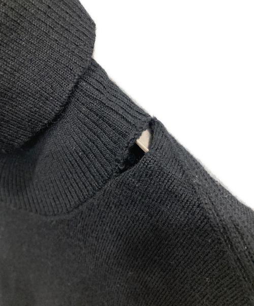 STONE ISLAND（ストーンアイランド）STONE ISLAND (ストーンアイランド) タートルネックニット ブラック サイズ:XLの古着・服飾アイテム