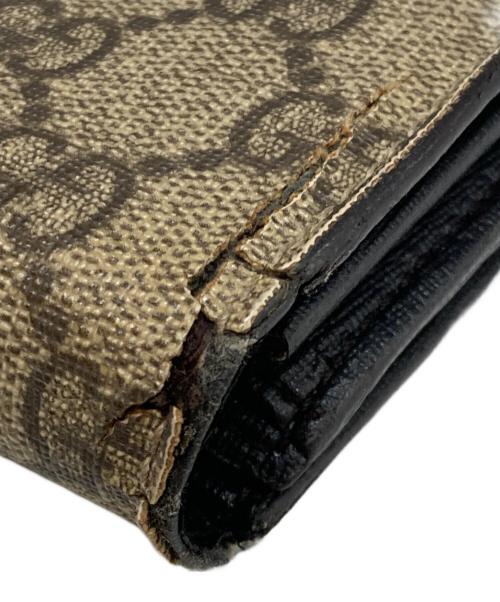 GUCCI（グッチ）GUCCI (グッチ) GG柄 長財布 ベージュの古着・服飾アイテム