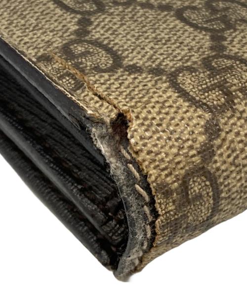 GUCCI（グッチ）GUCCI (グッチ) GG柄 長財布 ベージュの古着・服飾アイテム