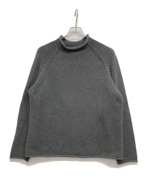 J.CREW（ジェイクルー）J.CREW (ジェイクルー) ロールネックニット グレー サイズ:Mの古着・服飾アイテム