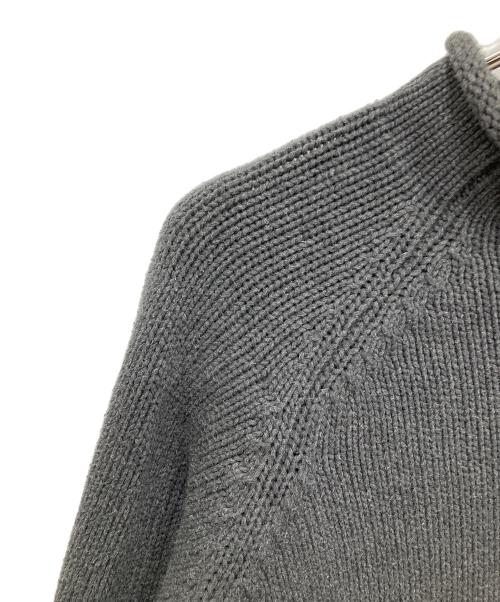 J.CREW（ジェイクルー）J.CREW (ジェイクルー) ロールネックニット グレー サイズ:Mの古着・服飾アイテム