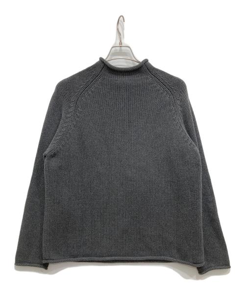 J.CREW（ジェイクルー）J.CREW (ジェイクルー) ロールネックニット グレー サイズ:Mの古着・服飾アイテム