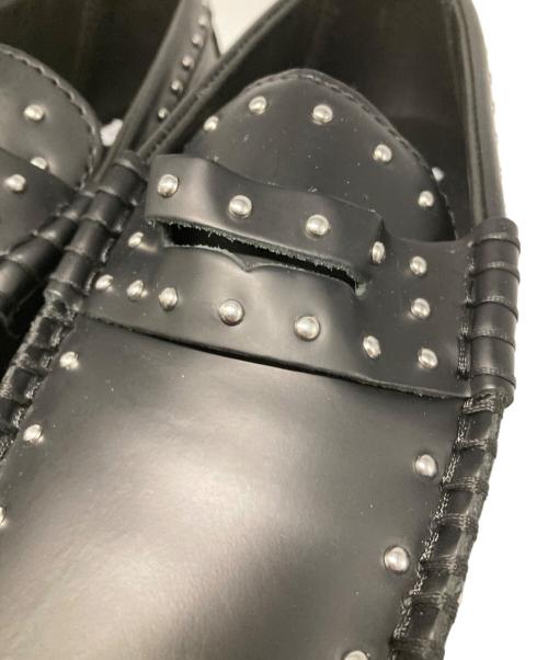 Dr.Martens（ドクターマーチン）Dr.Martens (ドクターマーチン) SUPREME (シュプリーム) Studded Penton Loafer ブラック サイズ:EU42(UK8) 未使用品の古着・服飾アイテム