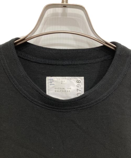 sacai（サカイ）sacai (サカイ) Cotton Jersey T-Shirt ブラック サイズ:4の古着・服飾アイテム