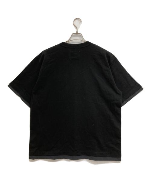 sacai（サカイ）sacai (サカイ) Cotton Jersey T-Shirt ブラック サイズ:4の古着・服飾アイテム