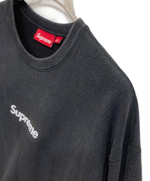 SUPREME（シュプリーム）Supreme (シュプリーム) Washed Box Logo Crewneck ブラック サイズ:XLの古着・服飾アイテム