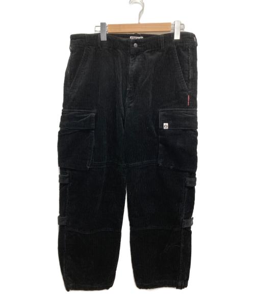 GOODENOUGH（グッドイナフ）GOODENOUGH (グッドイナフ) SUPREME (シュプリーム) Corduroy Military Pant ブラック サイズ:34の古着・服飾アイテム