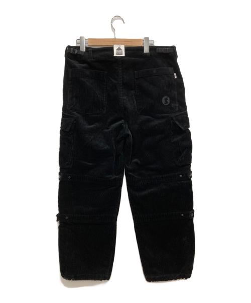 GOODENOUGH（グッドイナフ）GOODENOUGH (グッドイナフ) SUPREME (シュプリーム) Corduroy Military Pant ブラック サイズ:34の古着・服飾アイテム