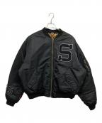 GOODENOUGH×SUPREME×シュプリーム）の古着「Reversible MA-1」｜ブラック