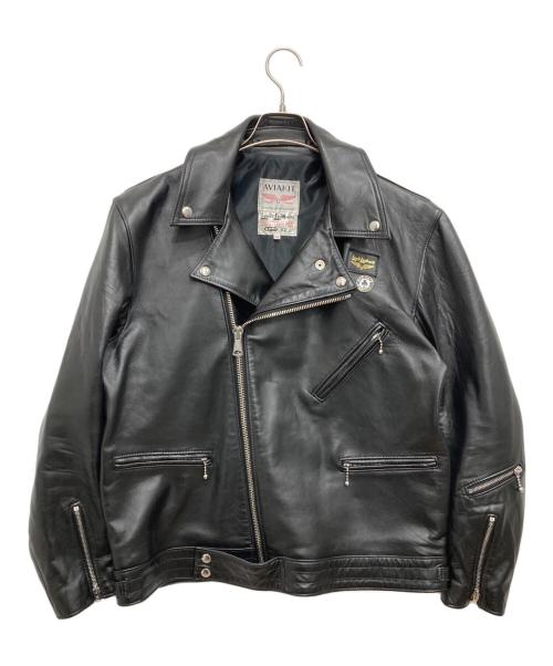 Lewis Leathers（ルイスレザース）Lewis Leathers (ルイスレザース) ダブルライダースジャケット ブラック サイズ:44の古着・服飾アイテム