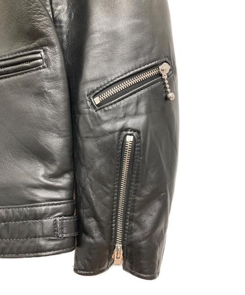 Lewis Leathers（ルイスレザース）Lewis Leathers (ルイスレザース) ダブルライダースジャケット ブラック サイズ:44の古着・服飾アイテム