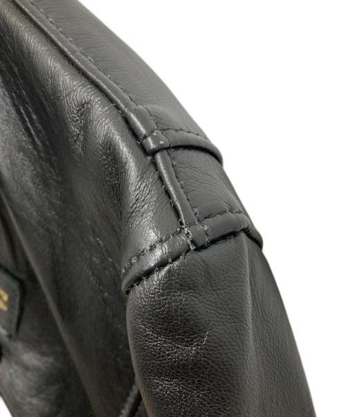 Lewis Leathers（ルイスレザース）Lewis Leathers (ルイスレザース) ダブルライダースジャケット ブラック サイズ:44の古着・服飾アイテム