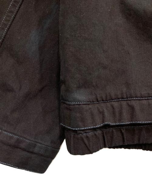 Ameri（アメリ）Ameri (アメリ) OVER SIZE DENIM JACKET ブラック サイズ:Mの古着・服飾アイテム