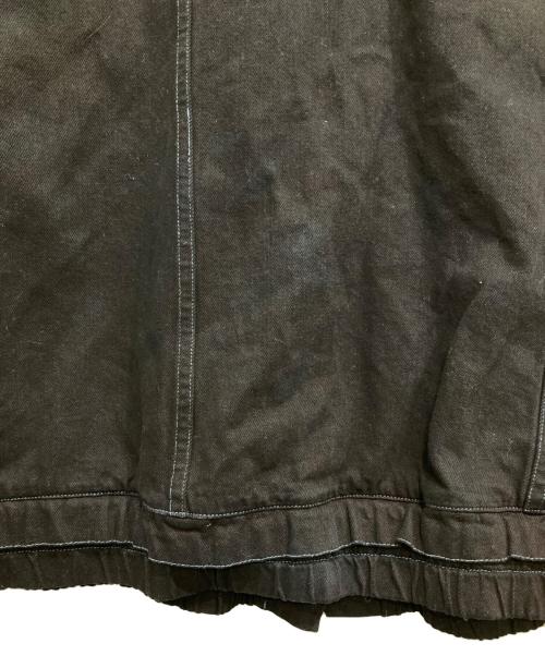 Ameri（アメリ）Ameri (アメリ) OVER SIZE DENIM JACKET ブラック サイズ:Mの古着・服飾アイテム