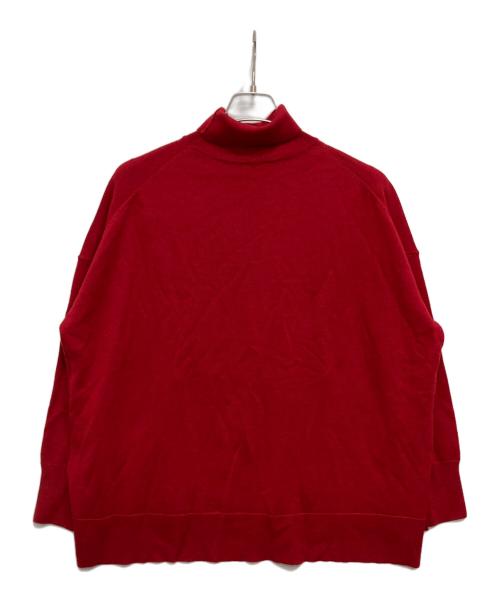 JOURNAL STANDARD relume（ジャーナルスタンダード レリューム）JOURNAL STANDARD relume (ジャーナルスタンダード レリューム) BiellaYarnワイドタートルネック レッド サイズ:Fの古着・服飾アイテム