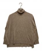 JOURNAL STANDARD relumeジャーナルスタンダード レリューム）の古着「BiellaYarnワイドタートルネック」｜ベージュ