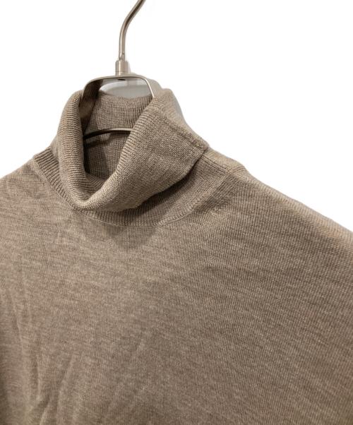 JOURNAL STANDARD relume（ジャーナルスタンダード レリューム）JOURNAL STANDARD relume (ジャーナルスタンダード レリューム) BiellaYarnワイドタートルネック ベージュ サイズ:Fの古着・服飾アイテム