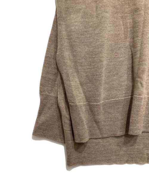 JOURNAL STANDARD relume（ジャーナルスタンダード レリューム）JOURNAL STANDARD relume (ジャーナルスタンダード レリューム) BiellaYarnワイドタートルネック ベージュ サイズ:Fの古着・服飾アイテム