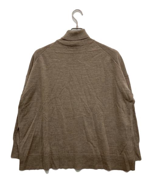 JOURNAL STANDARD relume（ジャーナルスタンダード レリューム）JOURNAL STANDARD relume (ジャーナルスタンダード レリューム) BiellaYarnワイドタートルネック ベージュ サイズ:Fの古着・服飾アイテム