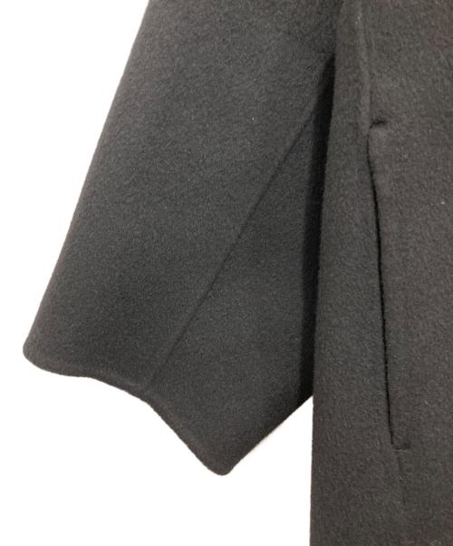 evernavy（エバーネイビー）evernavy (エバーネイビー) リバーロングコクーンコート ブラック サイズ:Mの古着・服飾アイテム