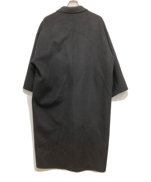 evernavy（エバーネイビー）evernavy (エバーネイビー) リバーロングコクーンコート ブラック サイズ:Mの古着・服飾アイテム